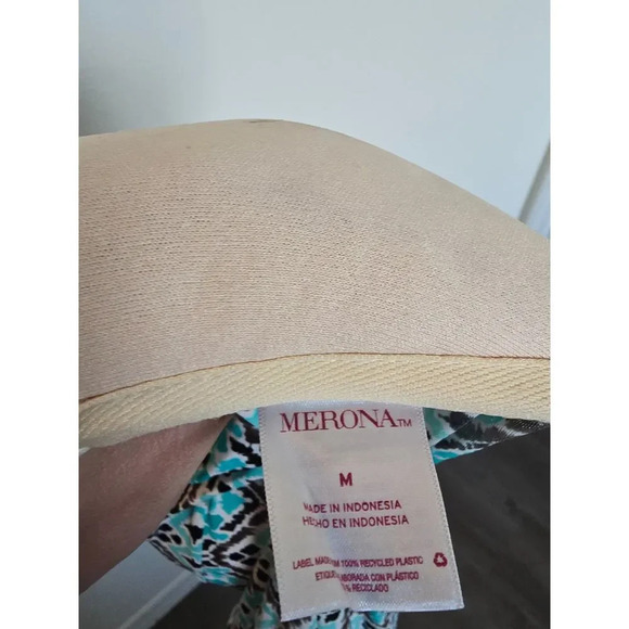 Merona Blue Tankini have Medium and Large available - Picture 6 of 9